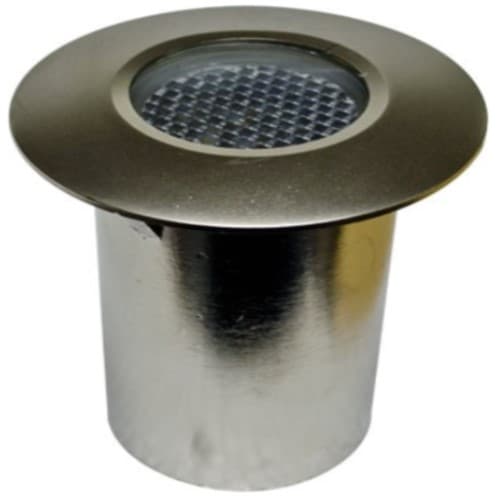.6W LED In-Ground Well Light Fixture, Green Lamp