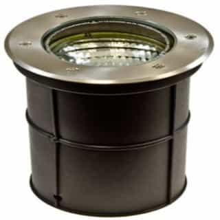 4W In-Ground LED Well Light, Adjustable, Stainless Steel 