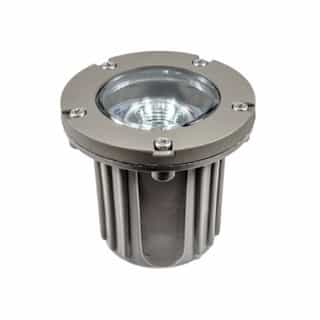 Dabmar 3W LED PBT Adjustable In-Ground Well Light, MR16, 12V, 2700K, Bronze