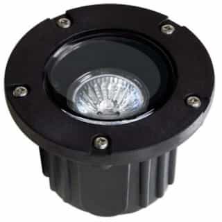 Dabmar 3W Adjustable LED Well Light, In-Ground, MR16, Black