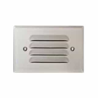 2.5W 4-in LED Recessed Louvered Down Step Light w/o Lens, 6400K, VG