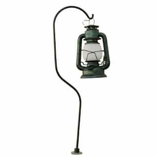 Dabmar Classic Lantern Path & Walkway Light w/ 1.5-in NPT w/o Bulb, Green