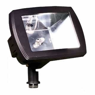 3W LED Area Flood Light, Directional, Mini, 12V, Amber, Black