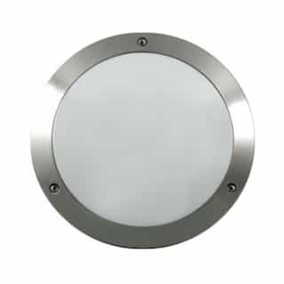 Round Surface Mount Wall Light w/o Bulb, 120V, Steel