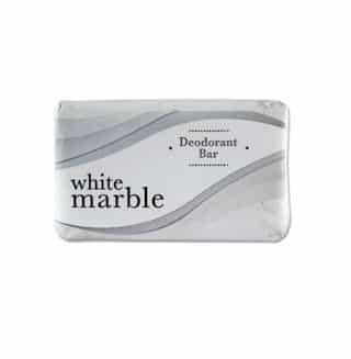 Dial Individually Wrapped White Marble Amenity 2.5 Size Bar Soap