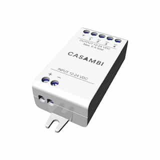 Diode LED CASAMBI Bluetooth PWM Controller, Dimmable, 4 Channels, 4A, 12V-24V