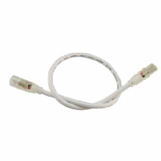 12-in Extension Cables, Male to Female, Wet Location, 22/2 AWG