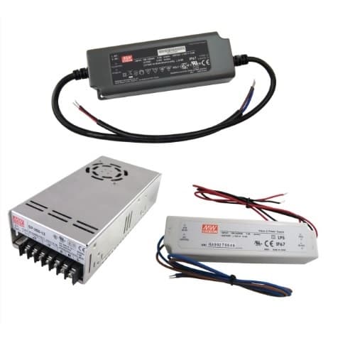 96W Constant Voltage LED Driver W/ Junction Box, 24V, Class 2