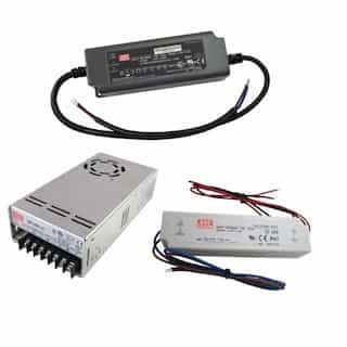 96W Constant Voltage LED Driver W/Junction Box, 24V, Class 2