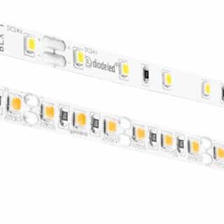 Diode LED 16.4-ft 4.3W LED Tape Light, Dim, 357 lm, 24V, 3500K