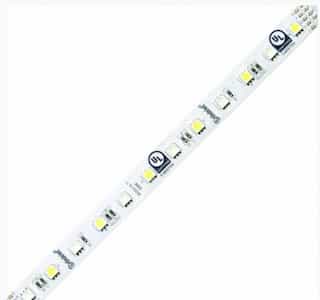 Diode LED 65.6-ft 1.2W LED Tape Light, Dim, Side Bend, Lumen Select, 24V, RGB