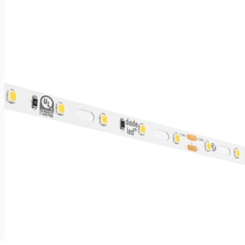Diode LED 100-ft 2.2W LED Tape Light, Dim, 193 lm, 24V, 3000K