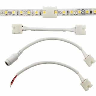 Diode LED 12-in Bending Extension for Ultra Blaze Tape Lights, White, 5-Pack