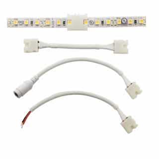 Diode LED 48-in Splice Connector for Ultra Blaze Tape Lights, White, 25-Pack