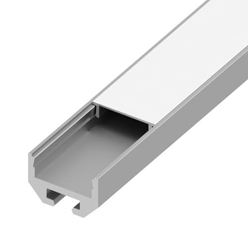Diode LED 8-ft Square Building Channel, White
