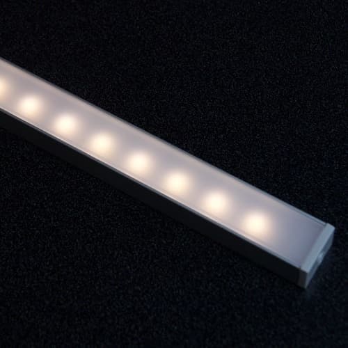 Diode LED 4-ft Channel Cover, Frosted, Bulk