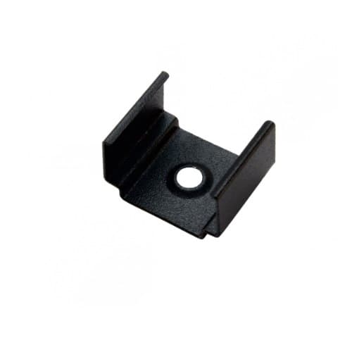 Diode LED Magnetic Mounting U-Clips, Satin Black