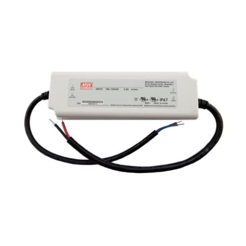 120W LED Driver w/ Constant Current, Dimmable, 120-277V AC/DC