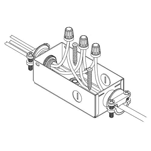 Diode LED LED Junction Box for Fencer LED Light Bars