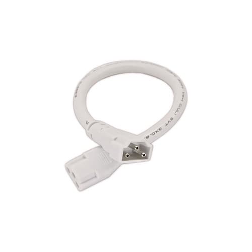 Diode LED 6-In Fencer FOIL 2 Extension Cable, White