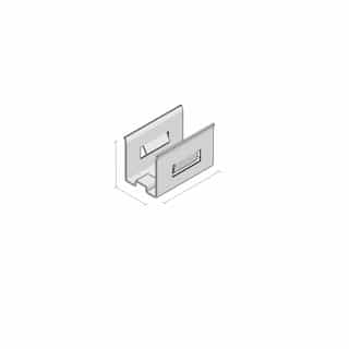 Diode LED Mounting Clips for Micro Side Bend Linaire Flex, White
