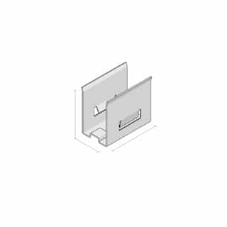 Diode LED Mounting Clips for Side Bend Linaire Flex, White