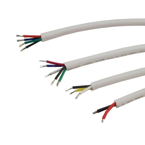 250-ft PVC Jacketed 2464 Wire, 18/2 AWG, Black