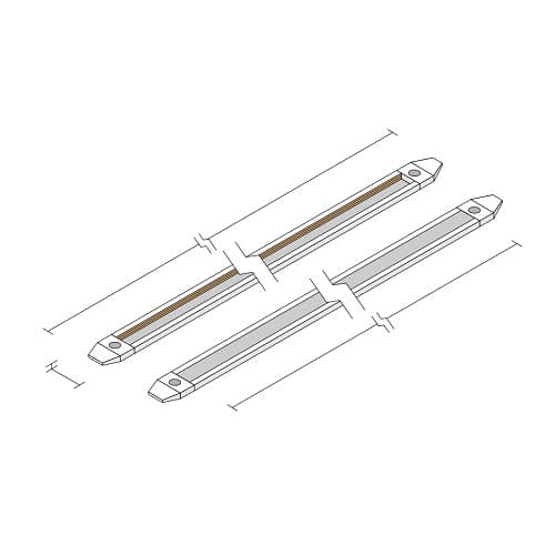 Diode LED 40-in PowerTRAX Rail, White