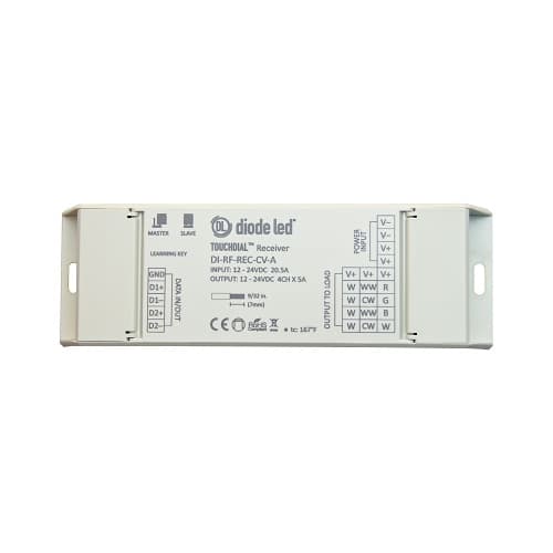 Diode LED 100W TOUCHDIAL Receiver, 12V-24V, White