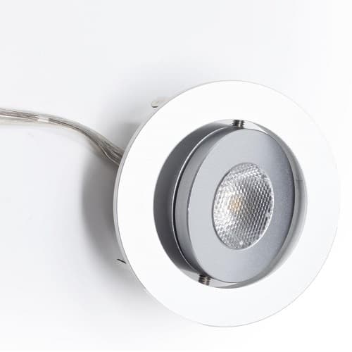 Diode LED 2.1W Gimbal Recessed Light, Spot, Dim, lm, 12V, (Diode LED DI-SPOT-RG2-30-20-BA) HomElectrical.com