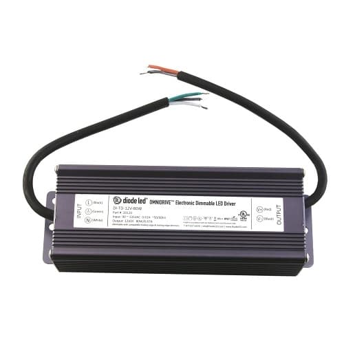 120W OMNIDRIVE Electrical Dimmable Driver, 12V