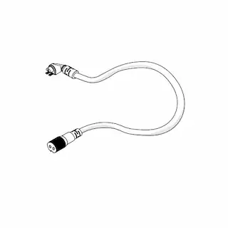 Diode LED 12-In NEON BLAZE Top Bending Wide Wire Entry Connector, 16 AWG