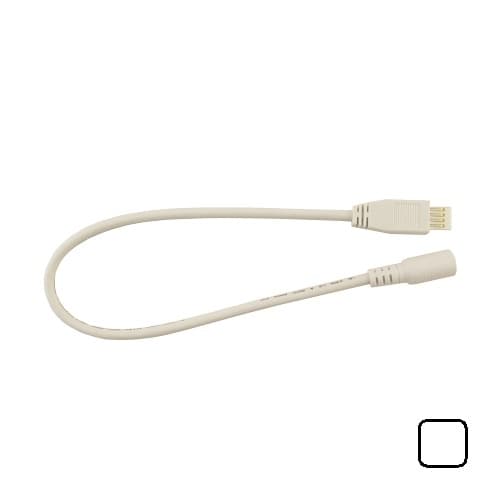 12-In TRU-LINK DC Plug Connector, White