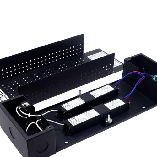 120W Lo-Pro Double LED VLM Driver w/ Large Junction Box, 12V