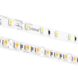 Diode LED 400-ft 1.54W LED Tape Light, Dim, 114 lm, 24V, 2700K