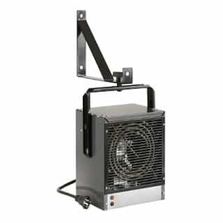 4000W Electric Space Heater, Fan-Forced, 13648 BTU/H, 240V, Grey