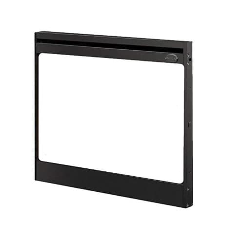 Dimplex 33" Single-Pane Glass Panel Kit, Tamperproof, Black
