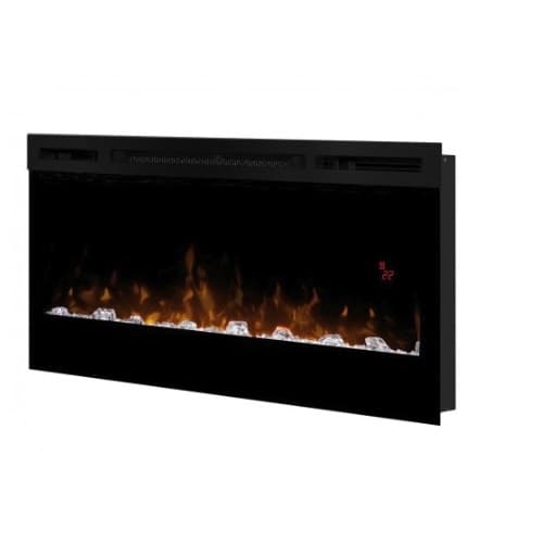 Dimplex 34" LED Fireplace, Prism Series, Wall-Mount