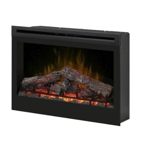 Dimplex 33" LED Electric Fireplace, Self-trimming 