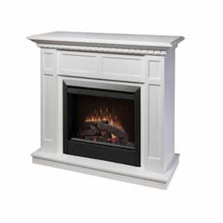 Dimplex 1375W 48" Caprice Electrical Fireplace Mantel, White