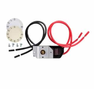17 Amp Adjustable Built-in Thermostat Kit, Double-Pole, 120-240V