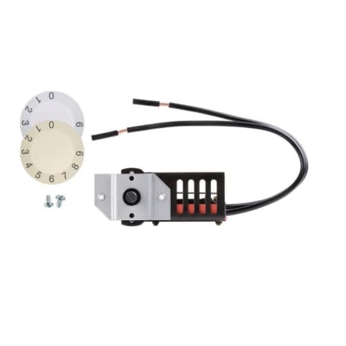Dimplex Single Thermostat Kit, White/Almond, DTK-SP Series