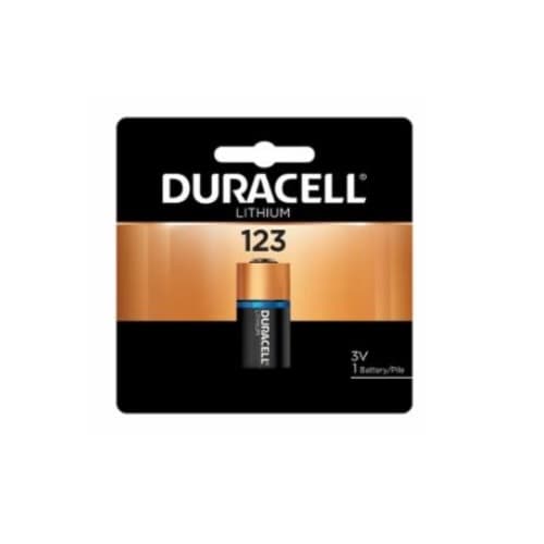 Duracell 3V Procell Lithium Batteries, 123 Battery Size