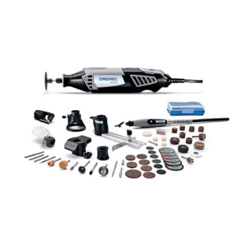 4000 Series Rotary Tool Kit w/ Accessories, Frustration Free Packaging