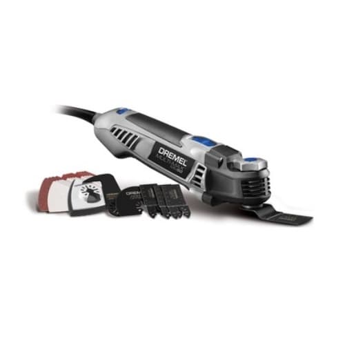 Dremel Multi-Max Oscillating Tool Kit w/ 30 Accessories, 5.0A, 120V