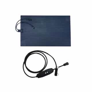 300W 23-in X 40-in Snow Melting Mat w/ 10-ft GFCI Cable, 120V