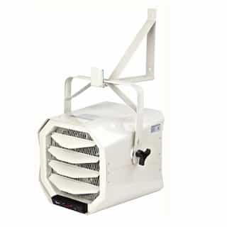 10000W Shop Garage Heater w/ Bracket & Remote, 1 Ph, 240V, Gray
