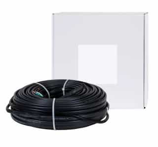 250-ft 3000W Self-Regulating Heating Cable w/ Thermostat, 240V