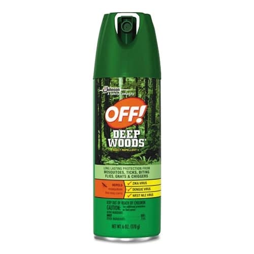 Deep Woods Dry Insect Repellent, 4oz, Aerosol, Neutral