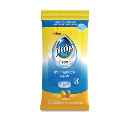 Pledge 7" x 10" Multi-Surface Cleaner Wet Wipes